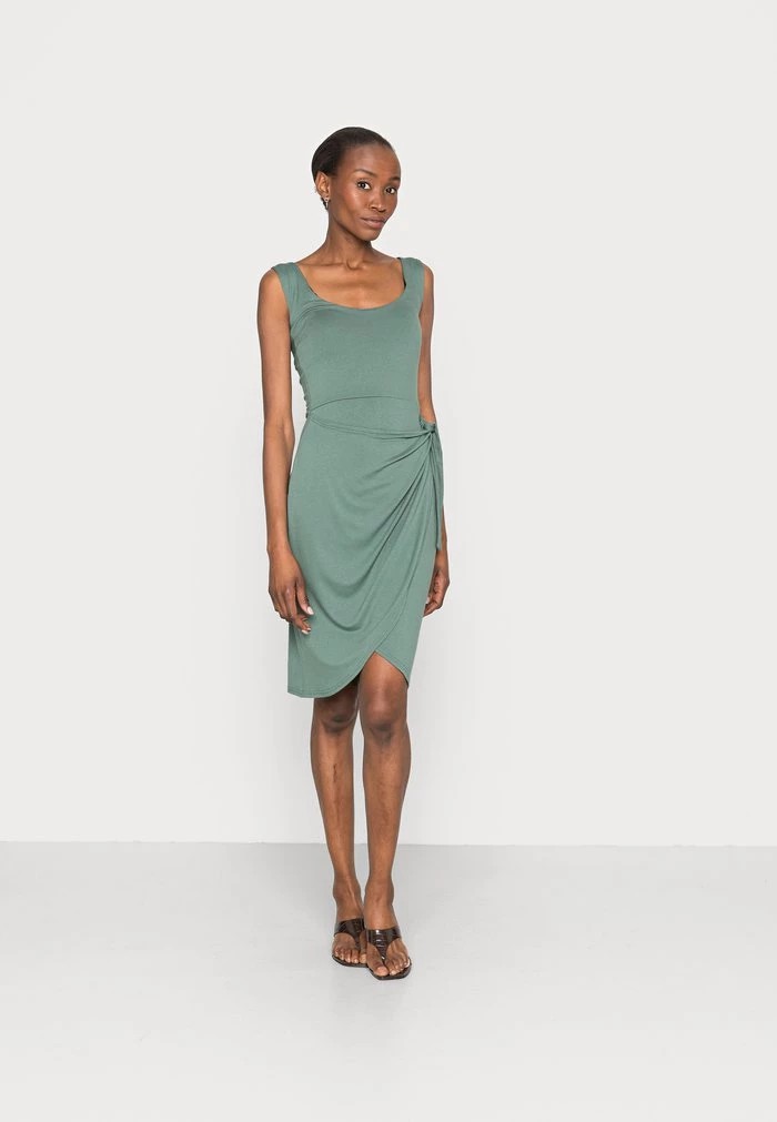 Peignoir ANNA FIELD Anna Field Jersey Dress Vert Femme | PQI-7156317